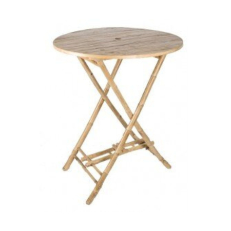 bamboo cocktail table for hire